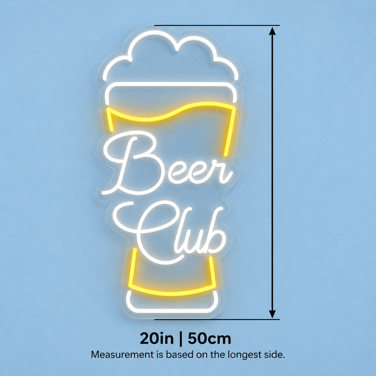 Beer Club LED Neon Sign