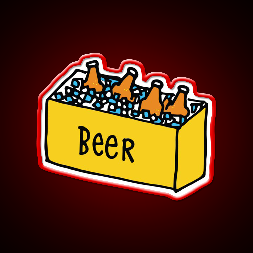 Beer Cooler Time Beer Bar Decor Led Neon Sign Rgb Color - LED neon sign view 10