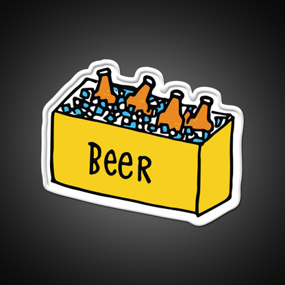 Beer Cooler Time Beer Bar Decor Led Neon Sign Rgb Color - LED neon sign view 11