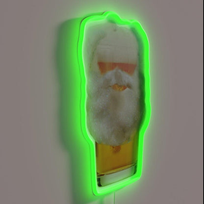 Beer D Rgb Led Neon Sign - LED neon sign close-up detail