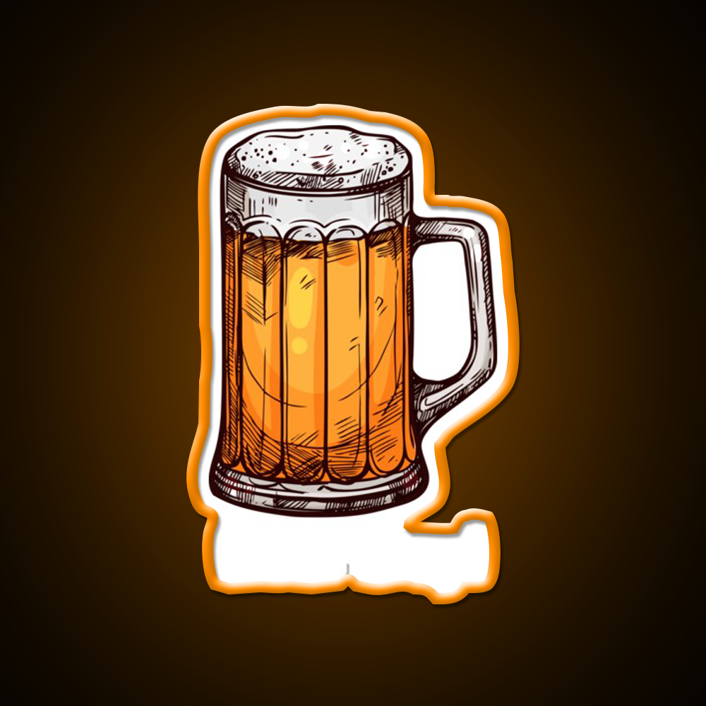 Beer Day Happy Beer Day Beer Bar Decor Led Neon Sign Rgb Color - LED neon sign view 6