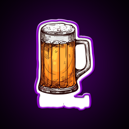 Beer Day Happy Beer Day Beer Bar Decor Led Neon Sign Rgb Color - LED neon sign view 9