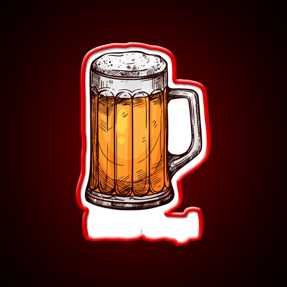 Beer Day Happy Beer Day Beer Bar Decor Led Neon Sign Rgb Color - LED neon sign view 10