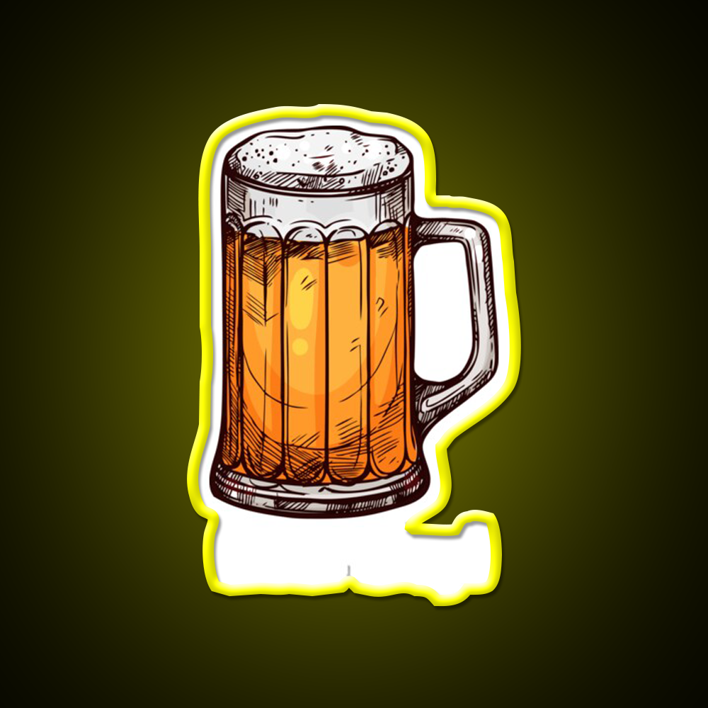Beer Day Happy Beer Day Beer Bar Decor Led Neon Sign Rgb Color - LED neon sign view 7