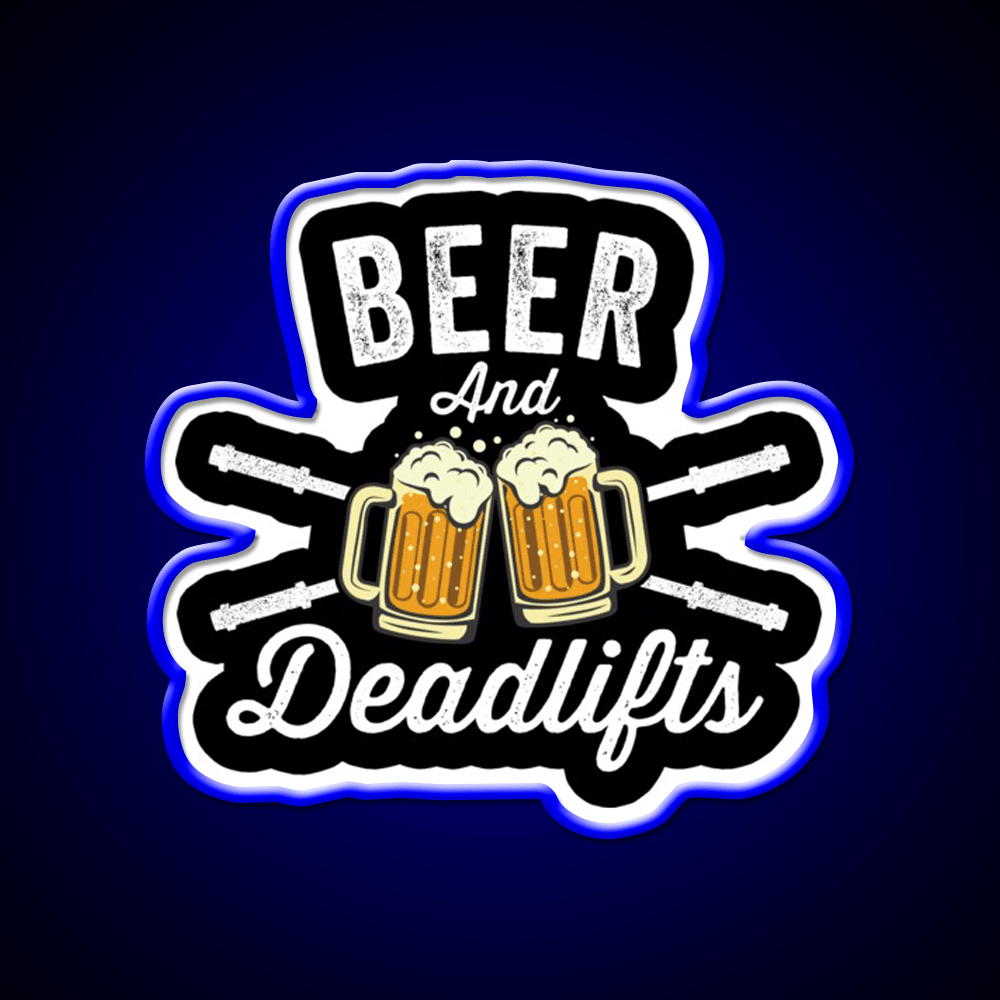 Beer Deadlift Party Drink Tequila Led Neon Sign Rgb Color - Shineneon
