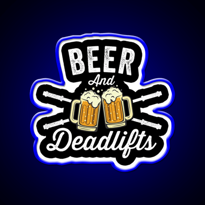 Beer Deadlift Party Drink Tequila Led Neon Sign Rgb Color - Shineneon