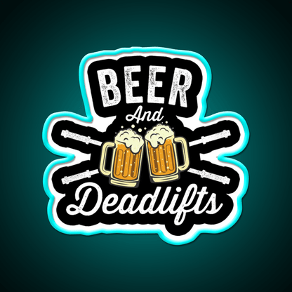 Beer Deadlift Party Drink Tequila Led Neon Sign Rgb Color - Shineneon