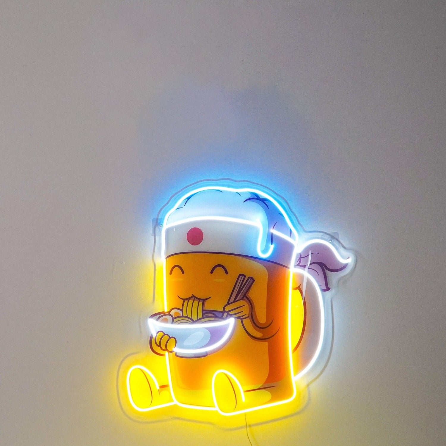 Beer Eating Leprechaun With Gold Uv Printed Led Neon Sign For St Patricks Home Bar | Shineneon