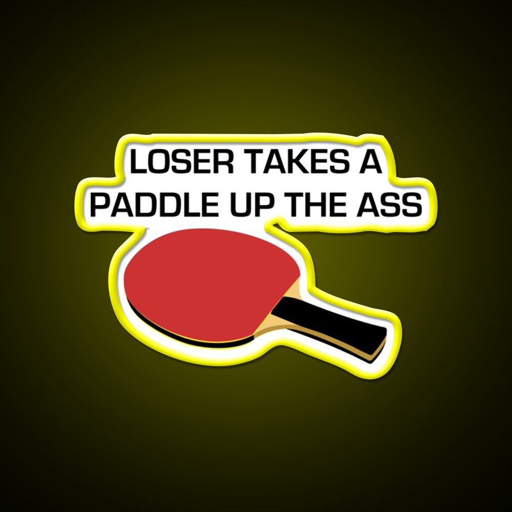 Beer Fest Paddle Up The Ass Beer Bar Decor Led Neon Sign Rgb Color - LED neon sign view 7