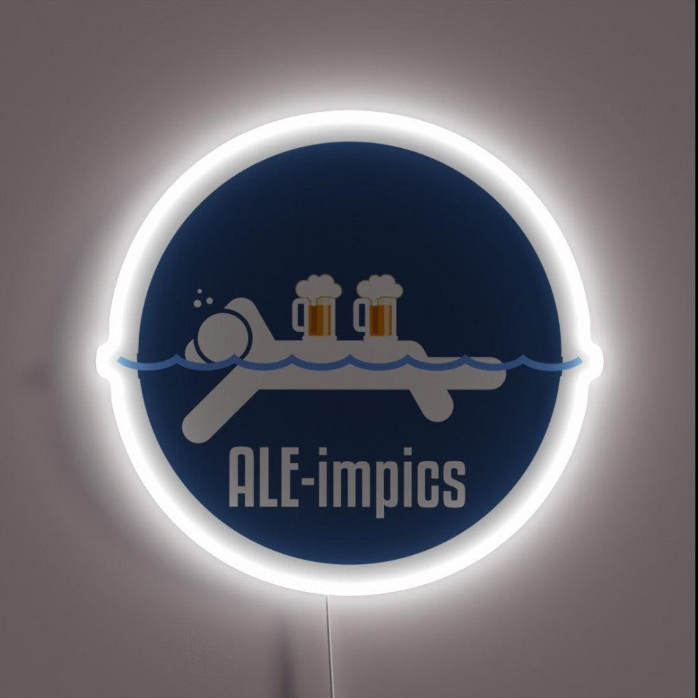 Beer Festival Aleimpics Rgb Led Neon Sign Bar Uv Printed Decor