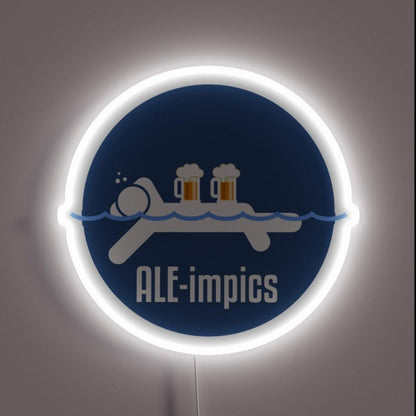 Beer Festival Aleimpics Rgb Led Neon Sign Bar Uv Printed Decor