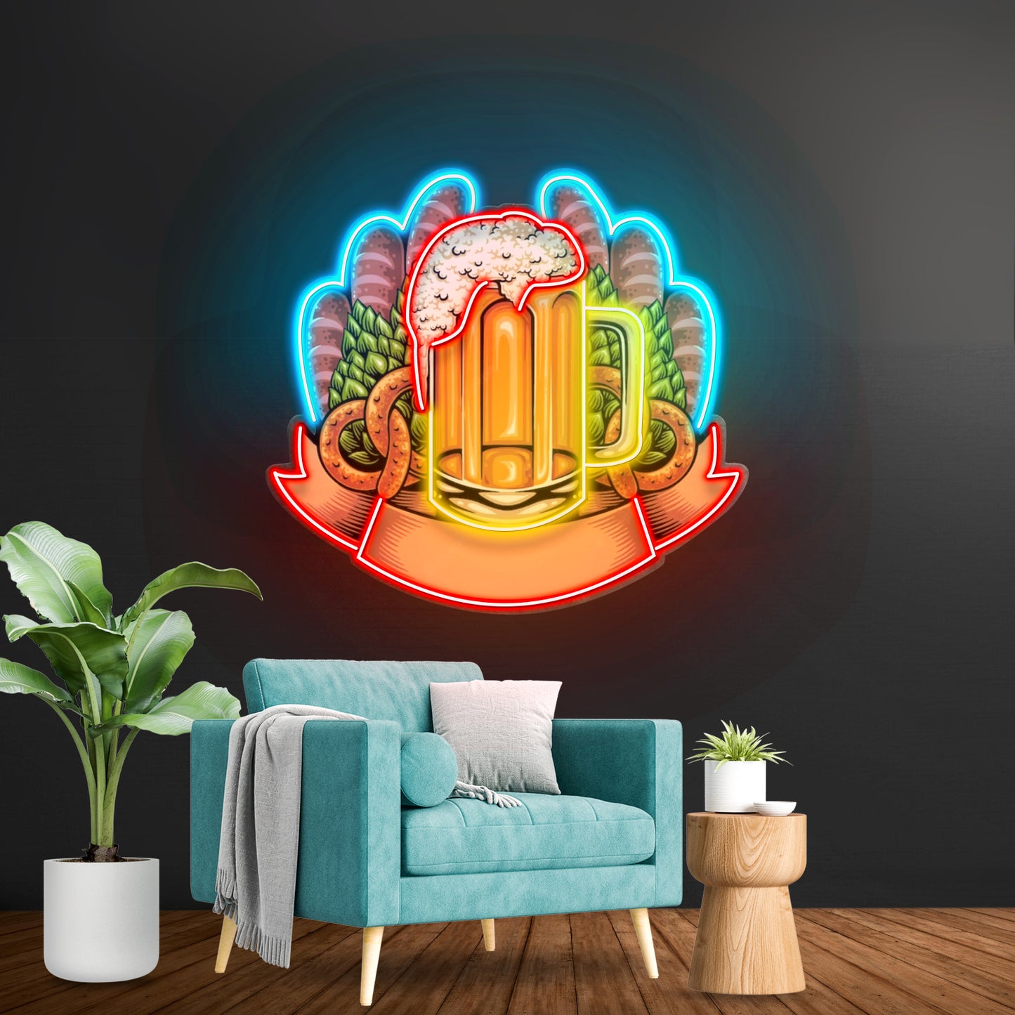 Beer Festival Led Neon Sign Light Custom Led Signs