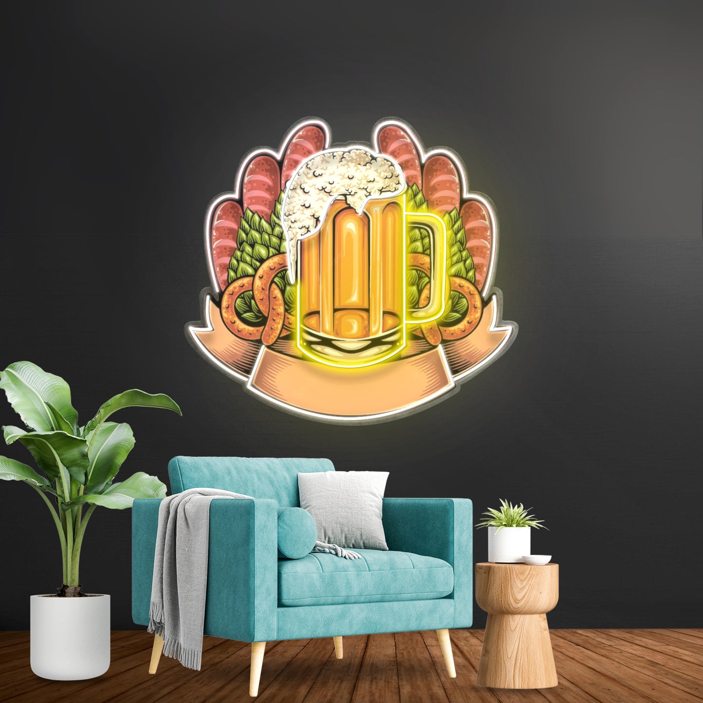 Beer Festival Led Neon Sign Light Custom Led Signs