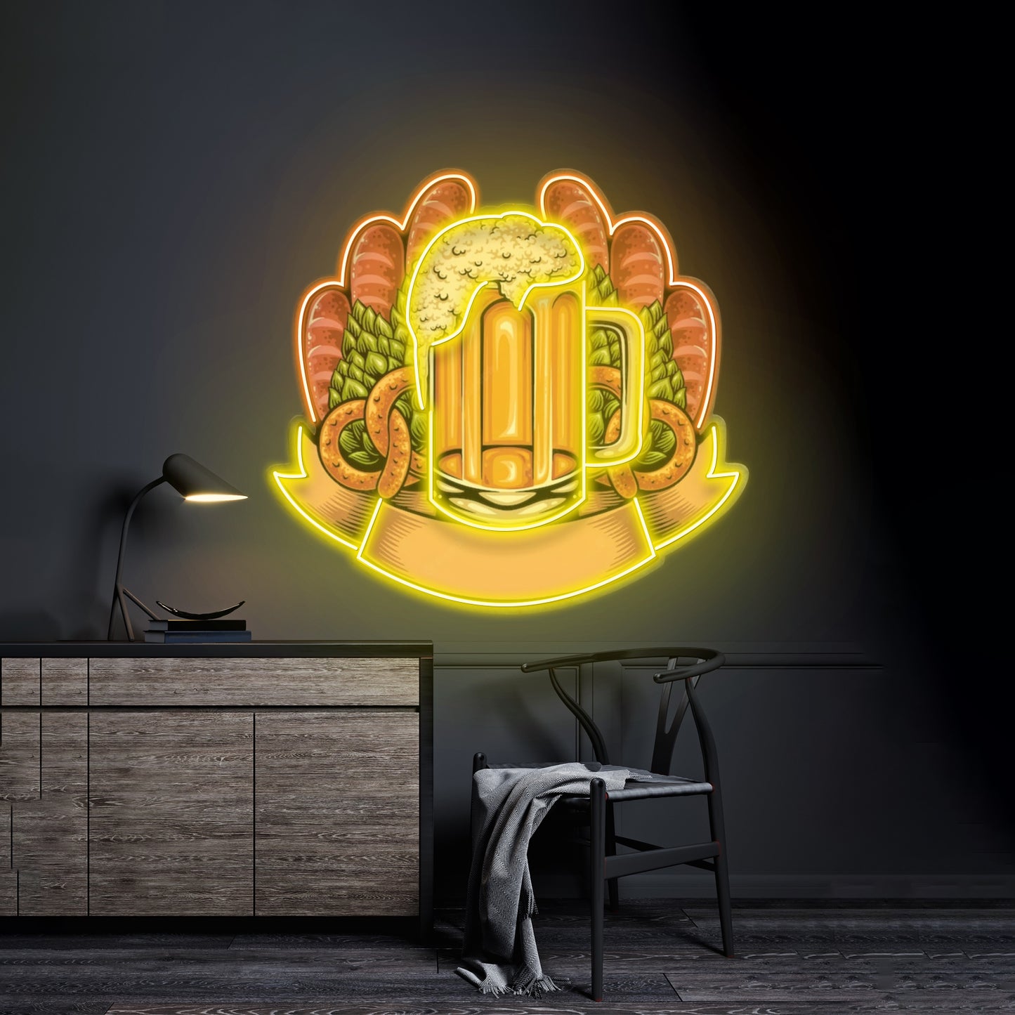 Beer Festival Led Neon Sign Light Custom Led Signs