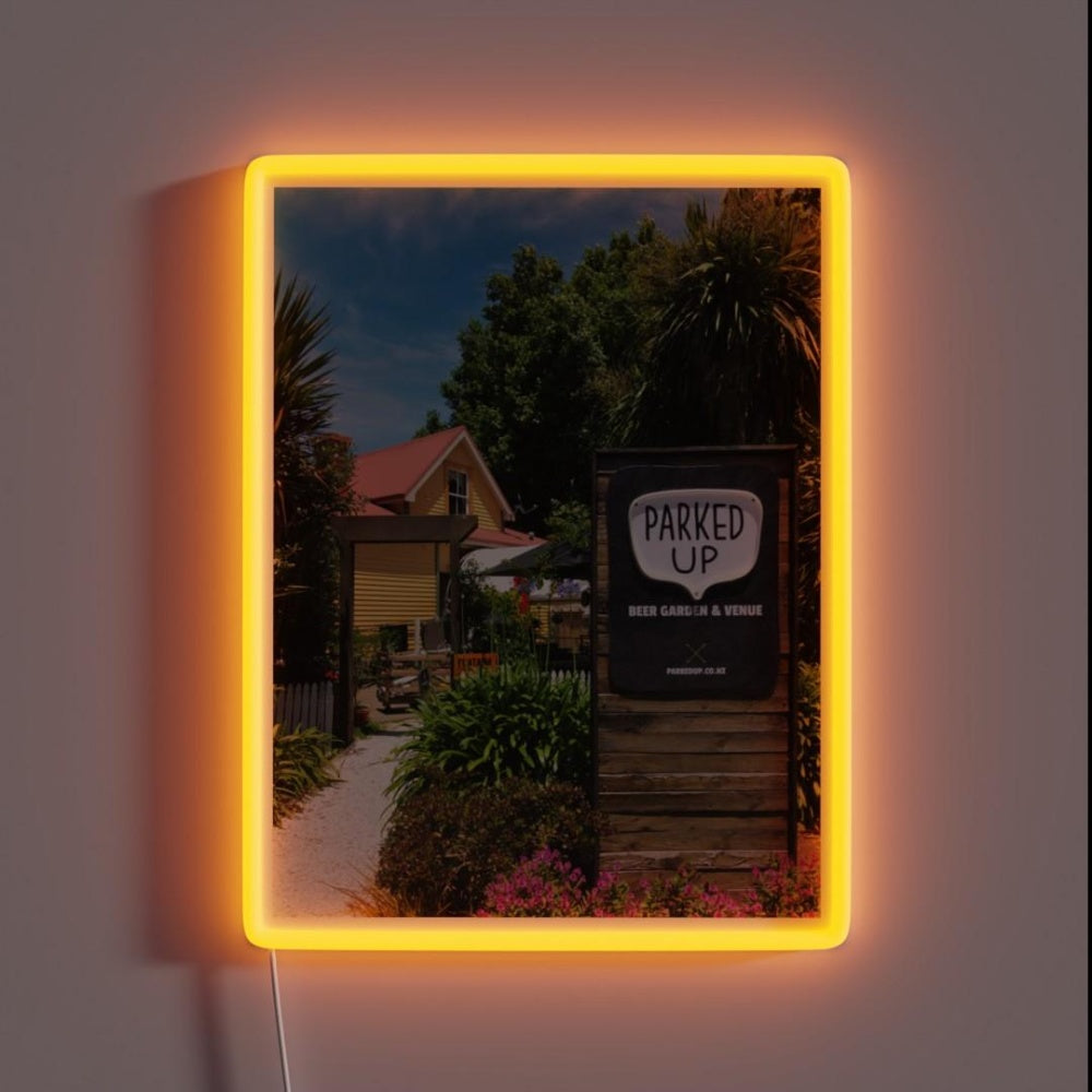 Beer Garden And Venue Rgb Led Neon Sign - Custom LED neon sign front view