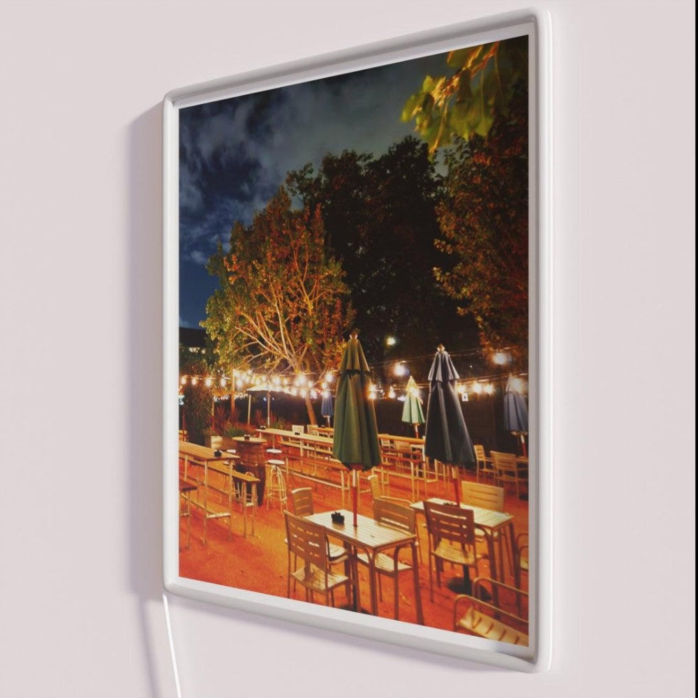 Beer Garden Rgb Led Neon Sign Bar Wall Decor - Neon sign mounted on wall in room