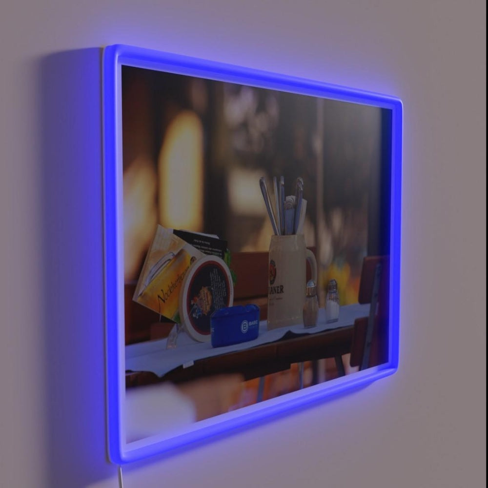 Beer Garden Weather Rgb Led Neon Sign - LED neon sign close-up detail