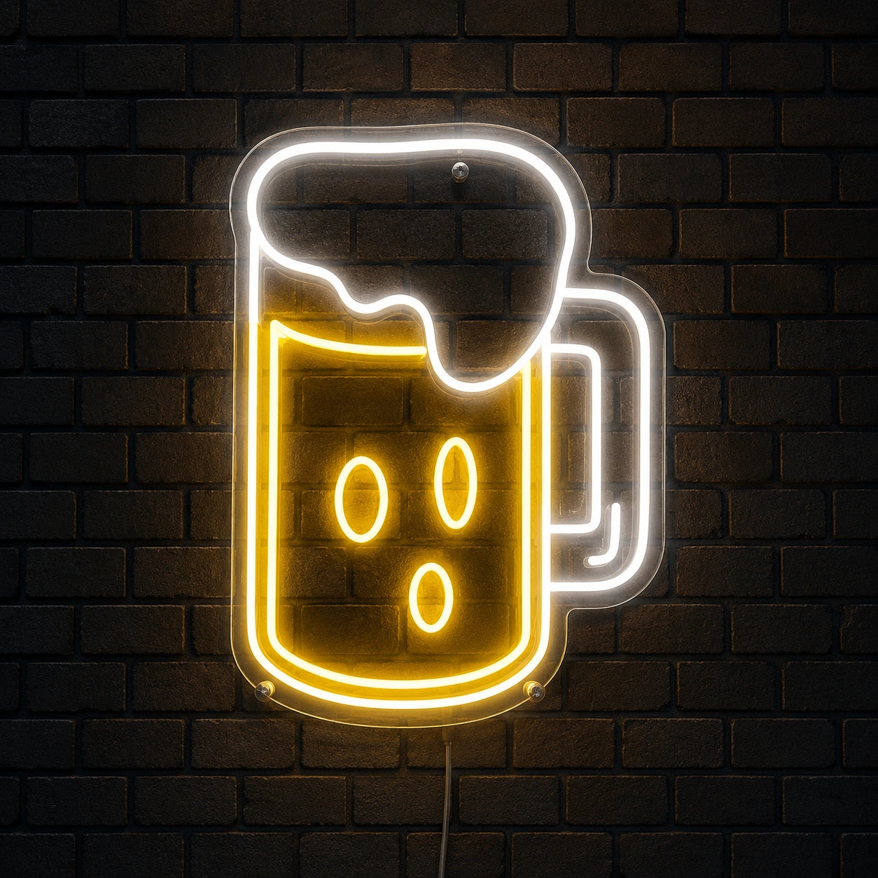 Beer Glass Mug Neon Sign LED Neon Sign high-converting product image