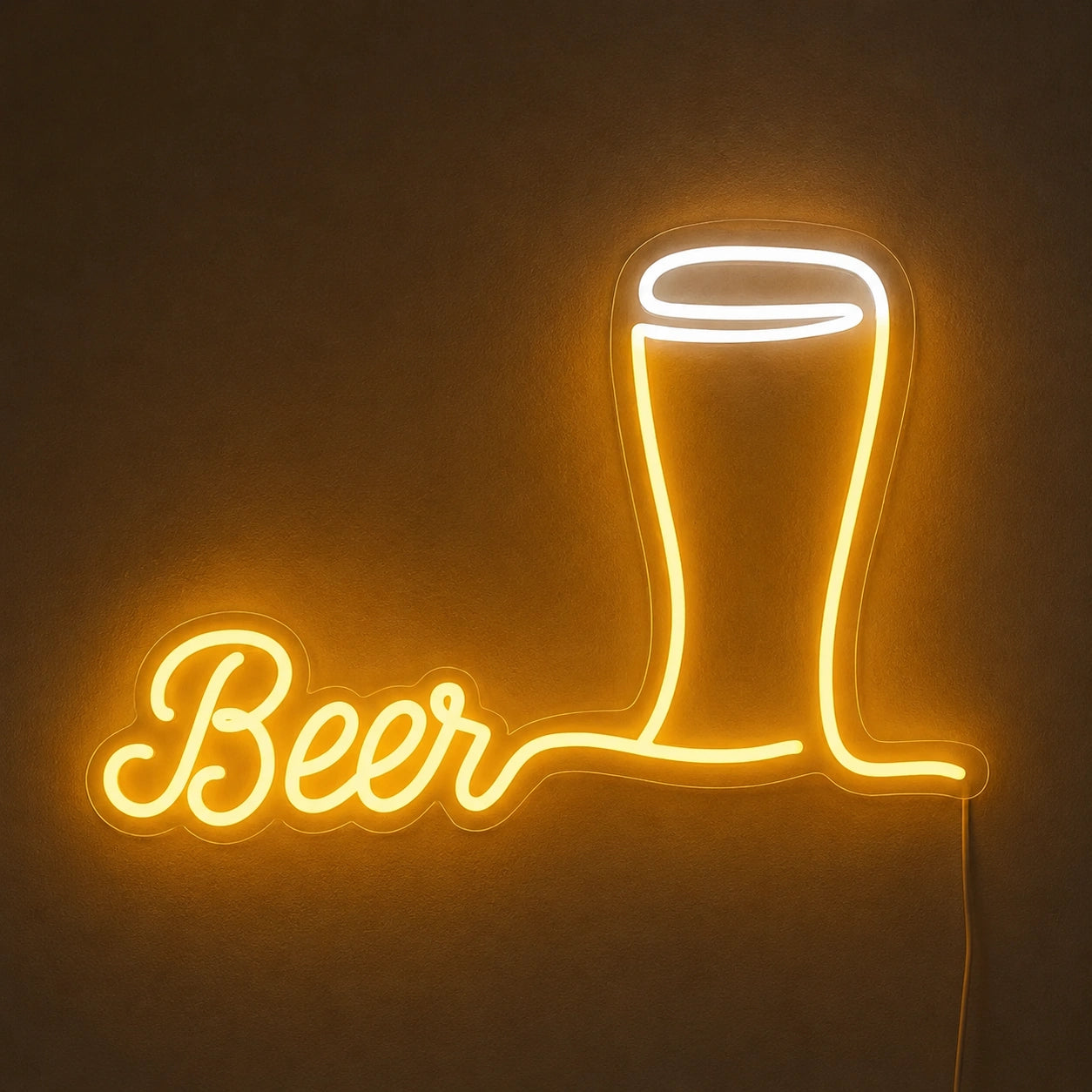 Beer Glass Outline Neon Sign LED Neon Sign main product image