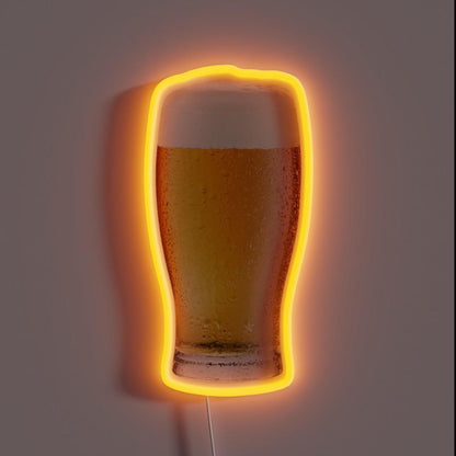 Beer Glass Rgb Led Neon Sign - Custom LED neon sign front view