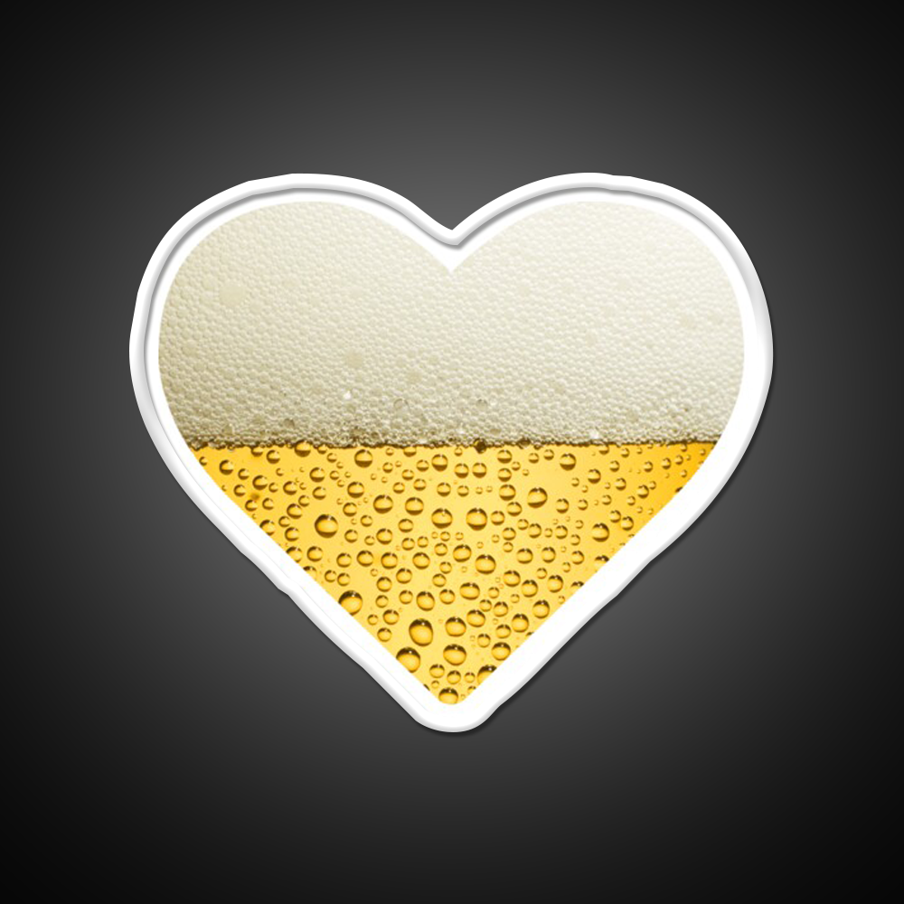 Beer Heart Beer Bar Decor Led Neon Sign Rgb Color - LED neon sign view 11