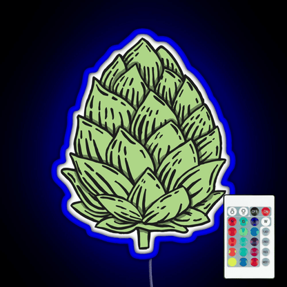 Beer Hops Rgb Led Neon Sign Pop Wall Art