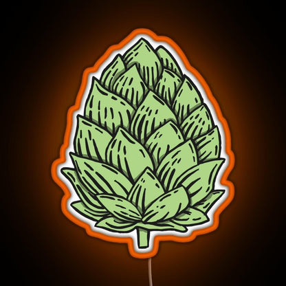 Beer Hops Rgb Led Neon Sign Pop Wall Art - Shineneon