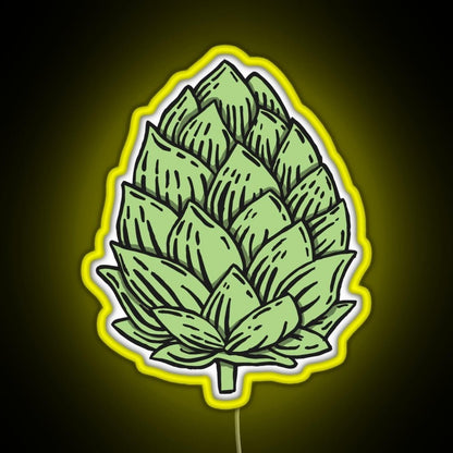 Beer Hops Rgb Led Neon Sign Pop Wall Art - Shineneon