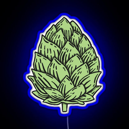 Beer Hops Rgb Led Neon Sign Pop Wall Art - Shineneon