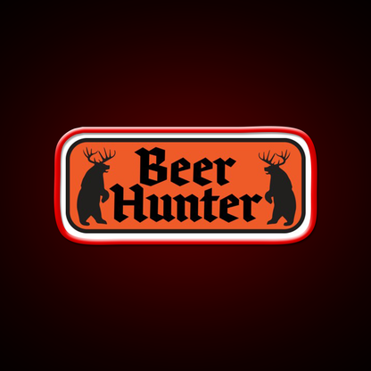 Beer Hunter Orange Beer Bar Decor Led Neon Sign Rgb Color - LED neon sign view 10