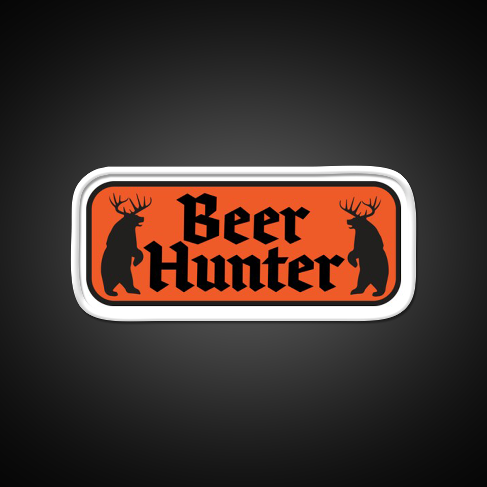 Beer Hunter Orange Beer Bar Decor Led Neon Sign Rgb Color - LED neon sign view 11