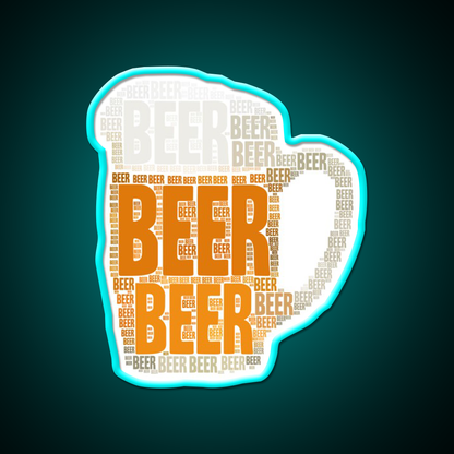 Beer Ipa Lover Man Cave Bar Led Neon Sign Rgb Color