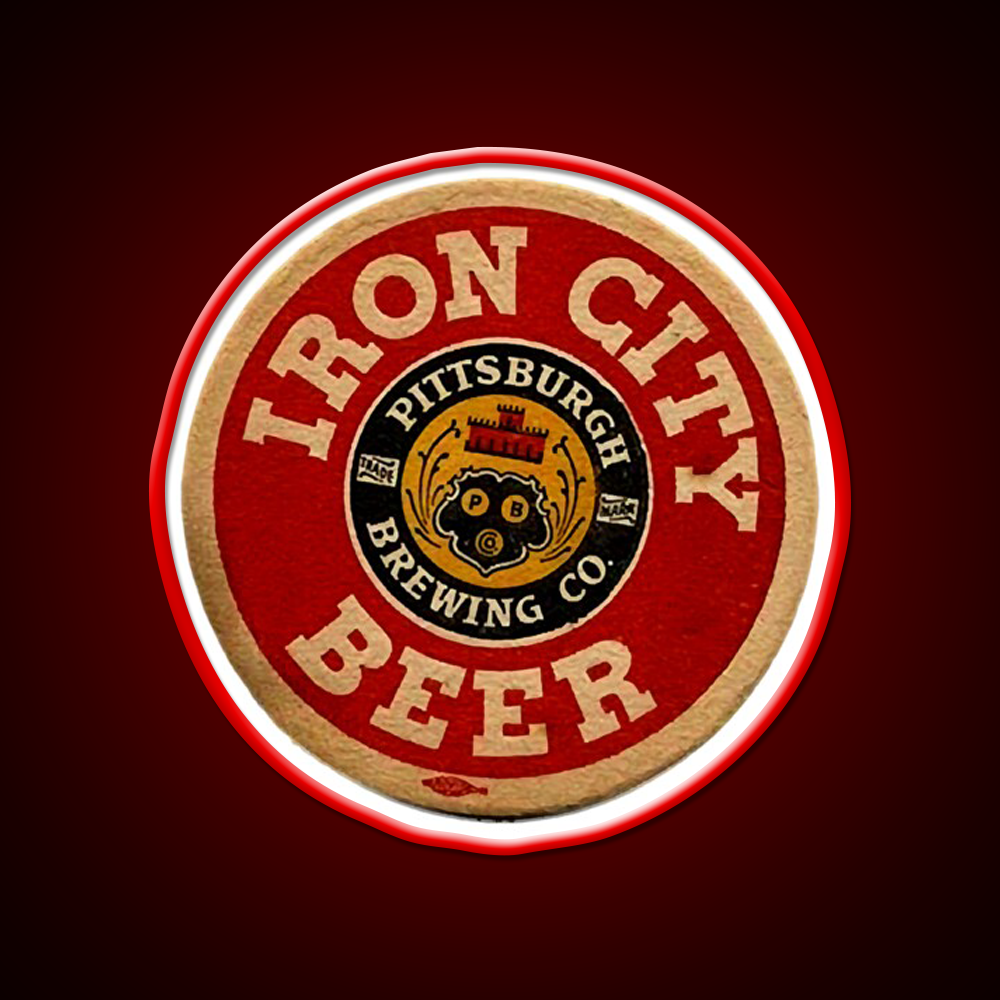 Beer Irons City Beer Bar Decor Led Neon Sign Rgb Color