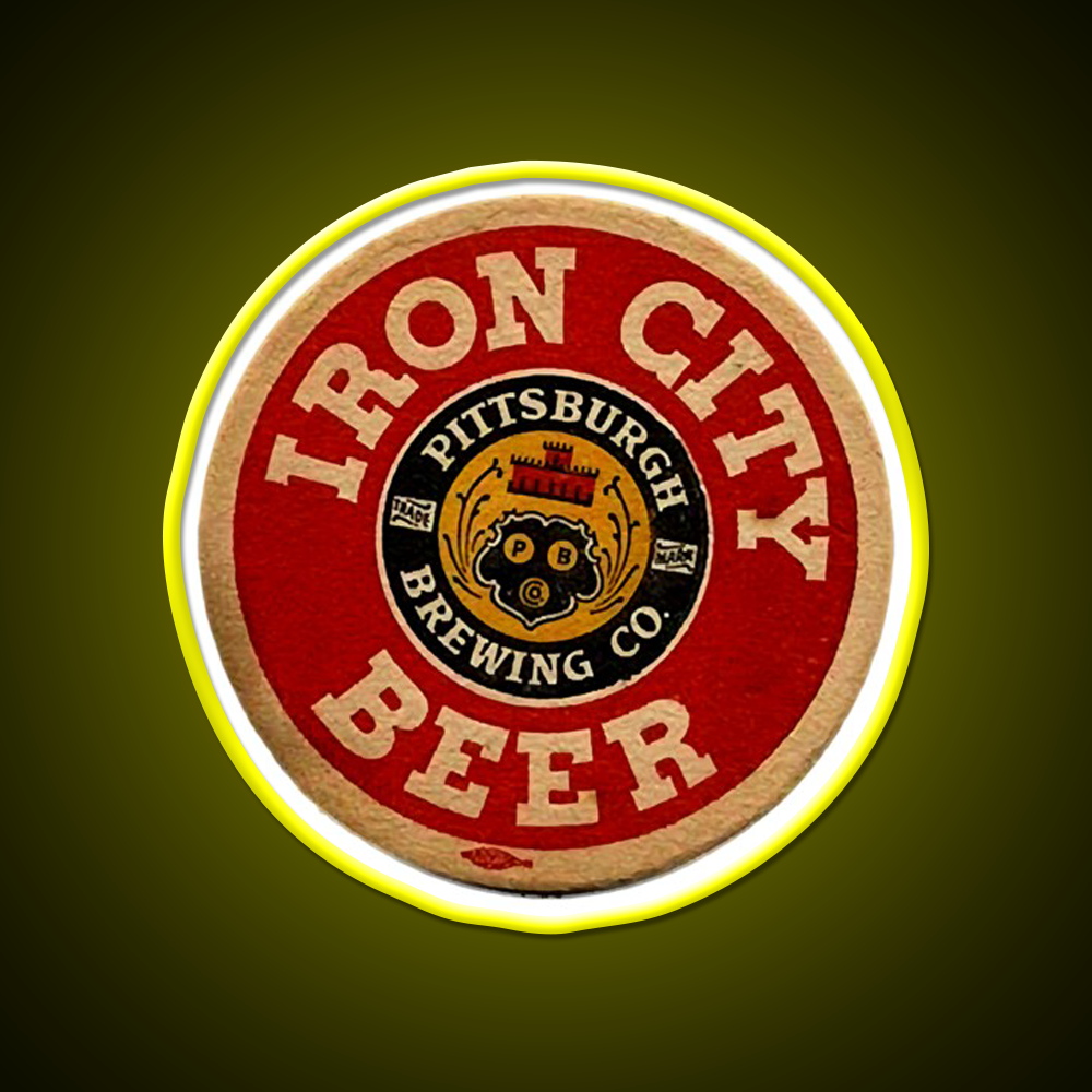 Beer Irons City Beer Bar Decor Led Neon Sign Rgb Color