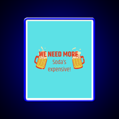 Beer Joke Beer Bar Decor Led Neon Sign Rgb Color - LED neon sign view 5