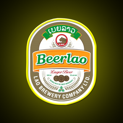 Beer Lao Beer Bar Decor Led Neon Sign Rgb Color - LED neon sign view 7