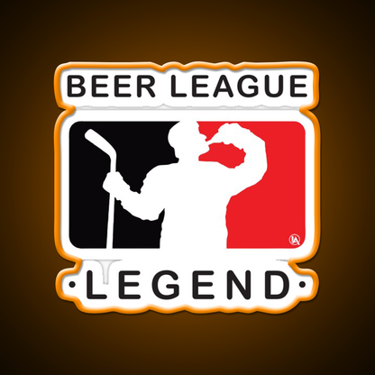 Beer League Legend Beer Bar Decor Led Neon Sign Rgb Color - LED neon sign view 6