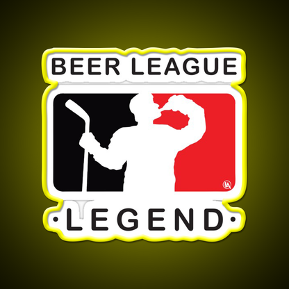 Beer League Legend Beer Bar Decor Led Neon Sign Rgb Color - LED neon sign view 7