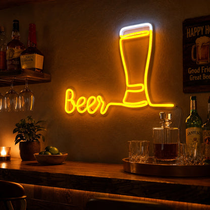 Beer LED Neon Sign - 02 High-Converting Product Image