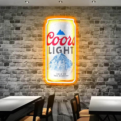 Beer LED Neon Sign for Man Cave Great for Christmas Gift - Shineneon