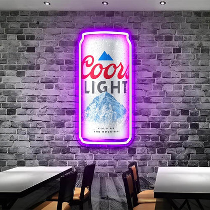 Beer LED Neon Sign for Man Cave Great for Christmas Gift - Shineneon