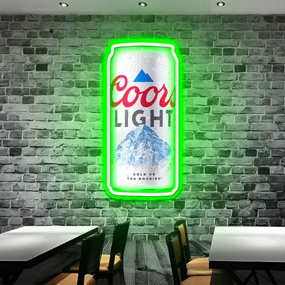 Beer LED Neon Sign for Man Cave Great for Christmas Gift - Shineneon