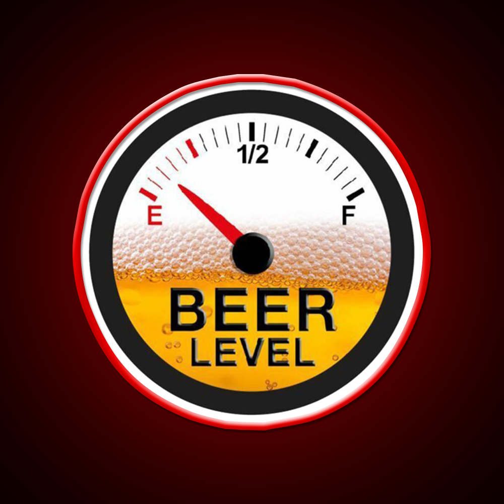 Beer Level Funny Beer Bar Decor Led Neon Sign Rgb Color - LED neon sign view 9