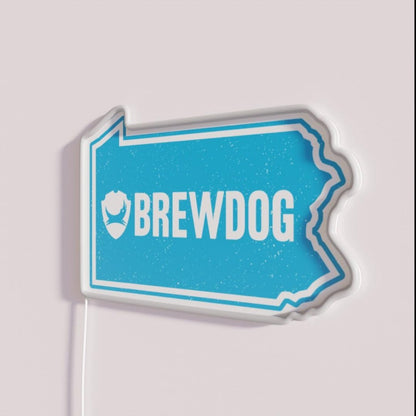 Beer Lover Rgb Led Neon Sign Bar Art - Neon sign mounted on wall in room