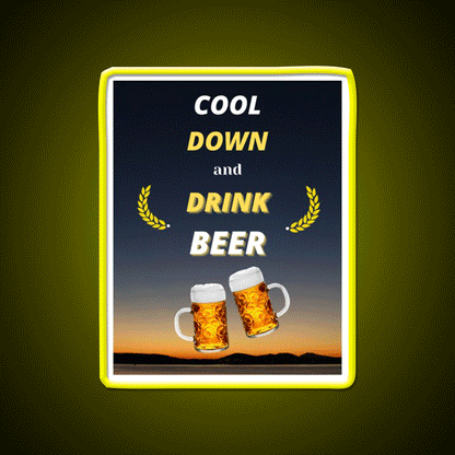Beer Man Cave Bar Led Neon Sign Bar Decor Rgb Color