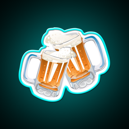 Beer Man Cave Bar Led Neon Sign Bar Wall Decor Rgb Color