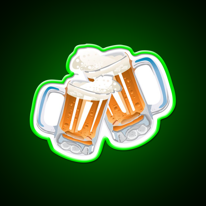 Beer Man Cave Bar Led Neon Sign Bar Wall Decor Rgb Color