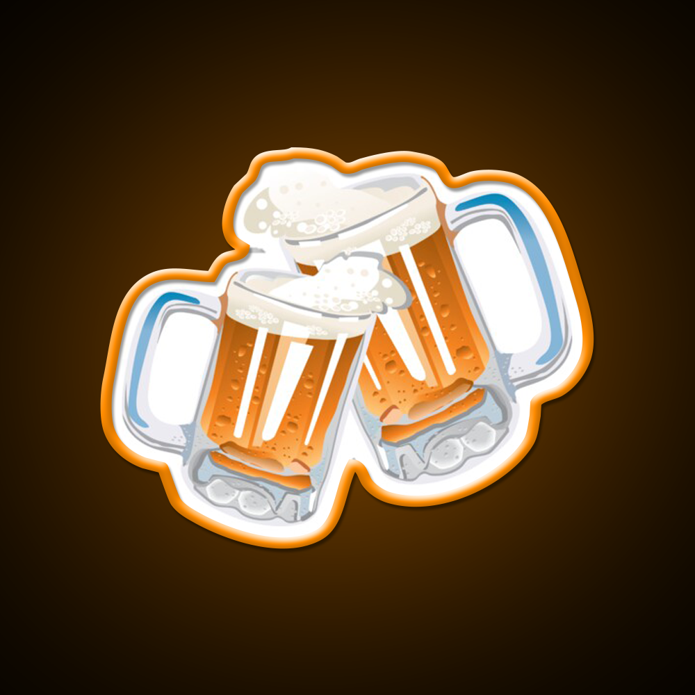 Beer Man Cave Bar Led Neon Sign Bar Wall Decor Rgb Color