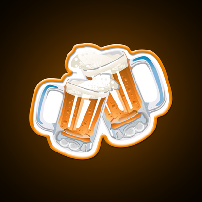 Beer Man Cave Bar Led Neon Sign Bar Wall Decor Rgb Color