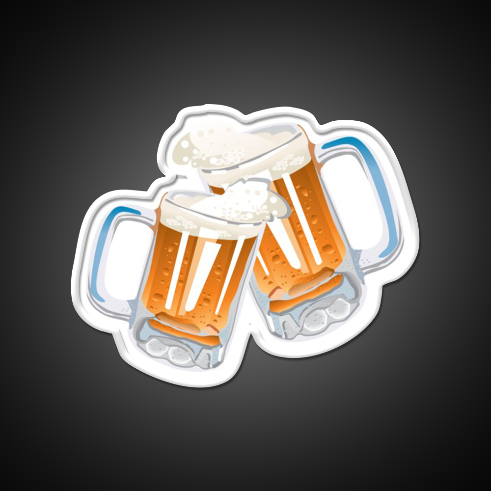 Beer Man Cave Bar Led Neon Sign Bar Wall Decor Rgb Color